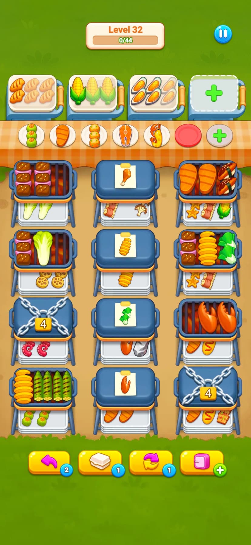 Skewer Sorting - 3D Food Match screenshot 5 - screenshot