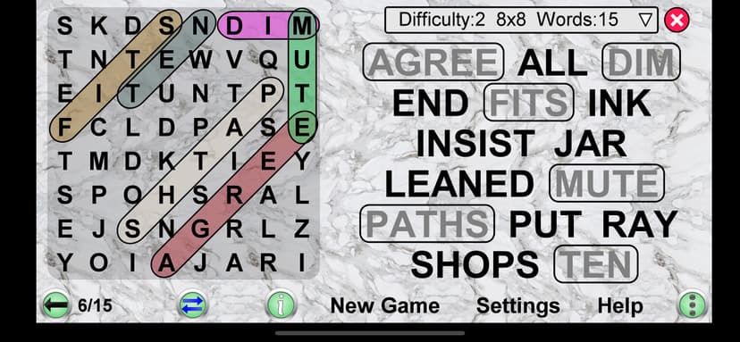 Word Search Ultimate screenshot 7 - screenshot