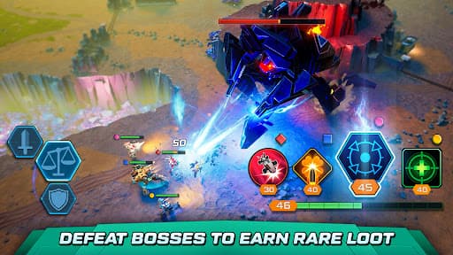 Mech vs Aliens: War Robots RPG screenshot 5 - screenshot