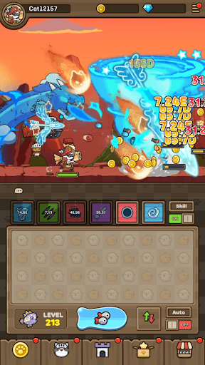 Cat Hero : Idle RPG screenshot 12 - screenshot
