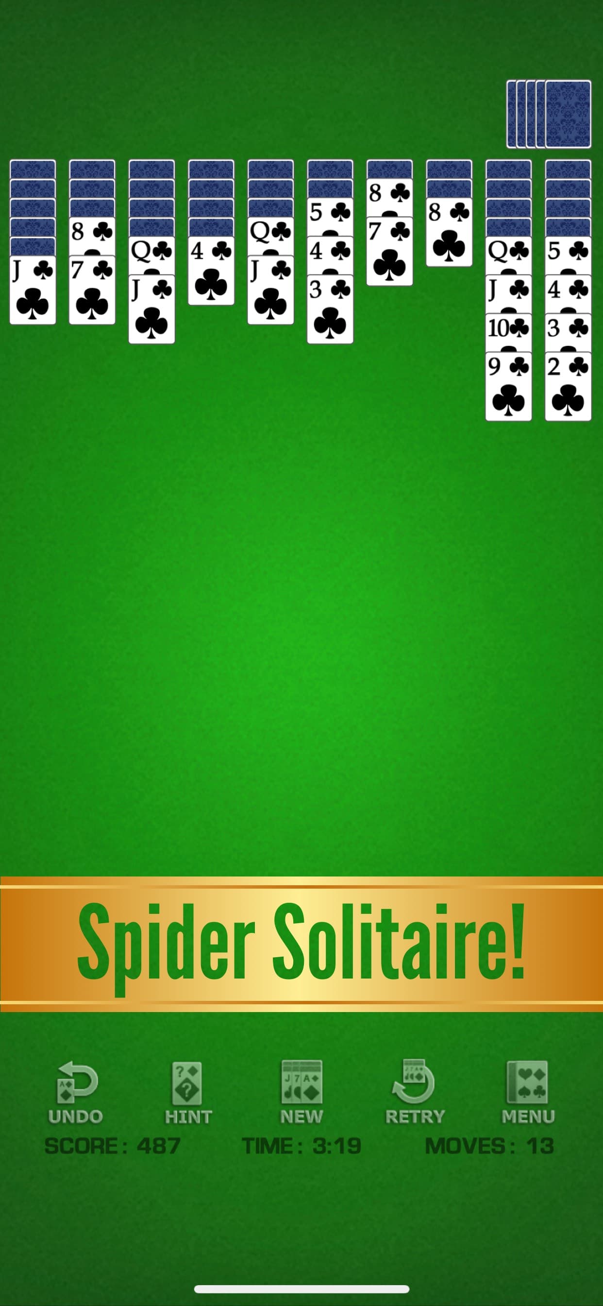 Spider Solitaire Classic ◆ screenshot 6 - screenshot