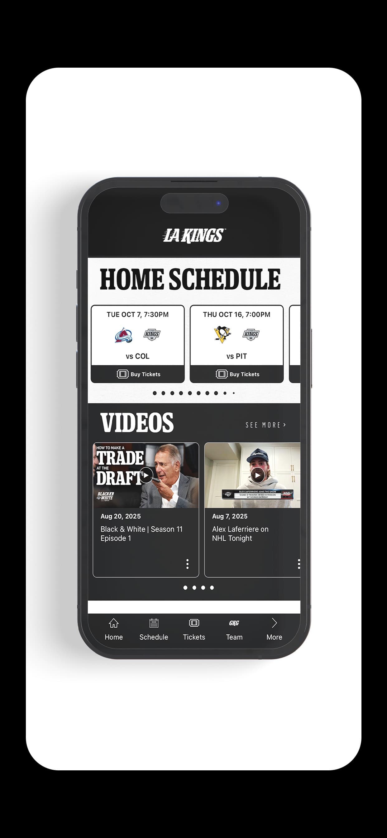 LA Kings screenshot 2 - screenshot