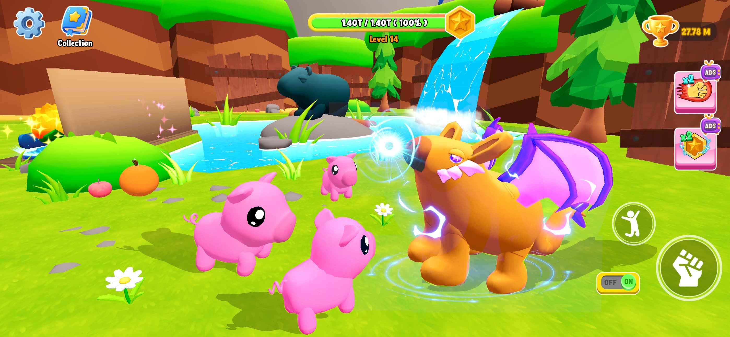 Capybara Evolution Merge screenshot 1 - screenshot