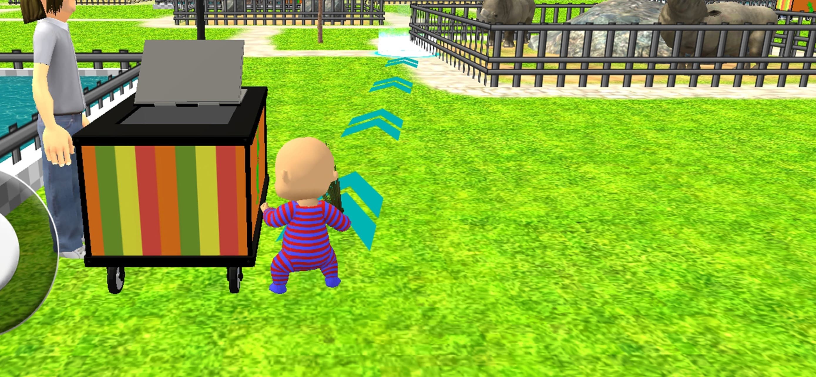 Naughty Baby 3D Daddy Zoo Fun screenshot 4 - screenshot