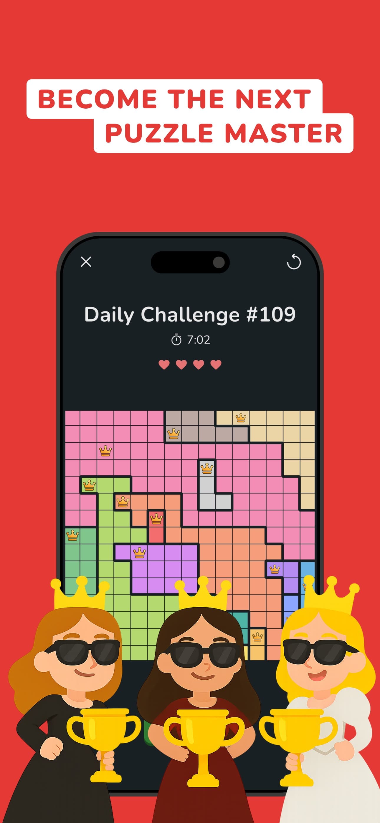 Queens: Board Puzzle Games screenshot 7 - screenshot