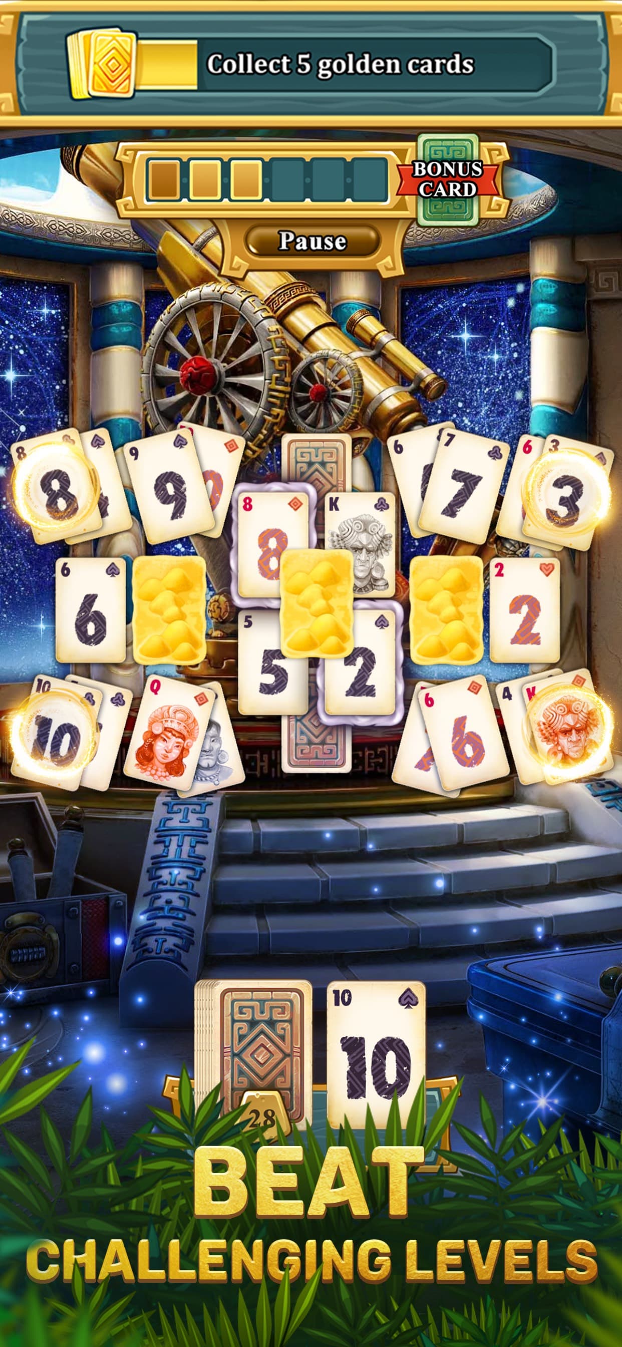 Solitaire: Treasure of Time screenshot 1 - screenshot