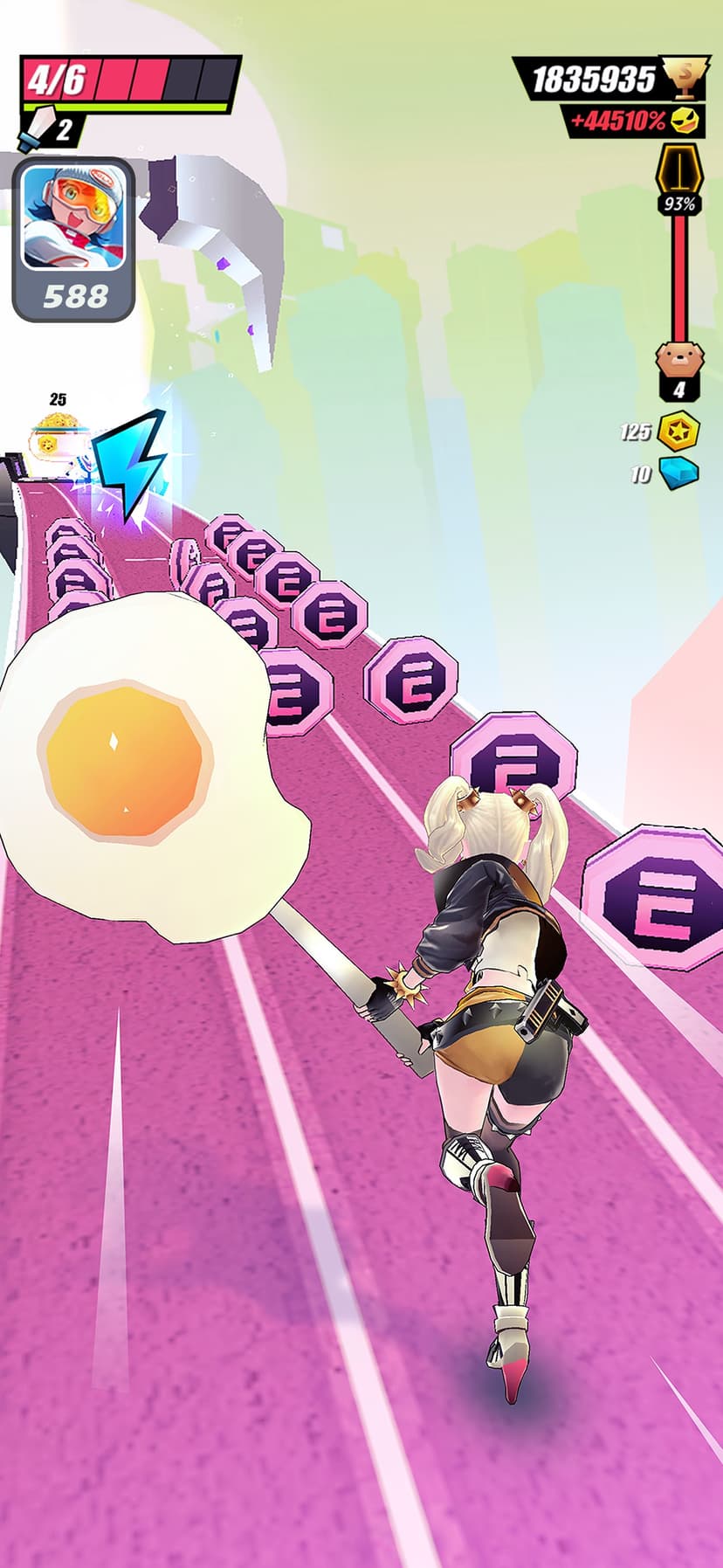 Slash & Girl - Endless Run screenshot 5 - screenshot