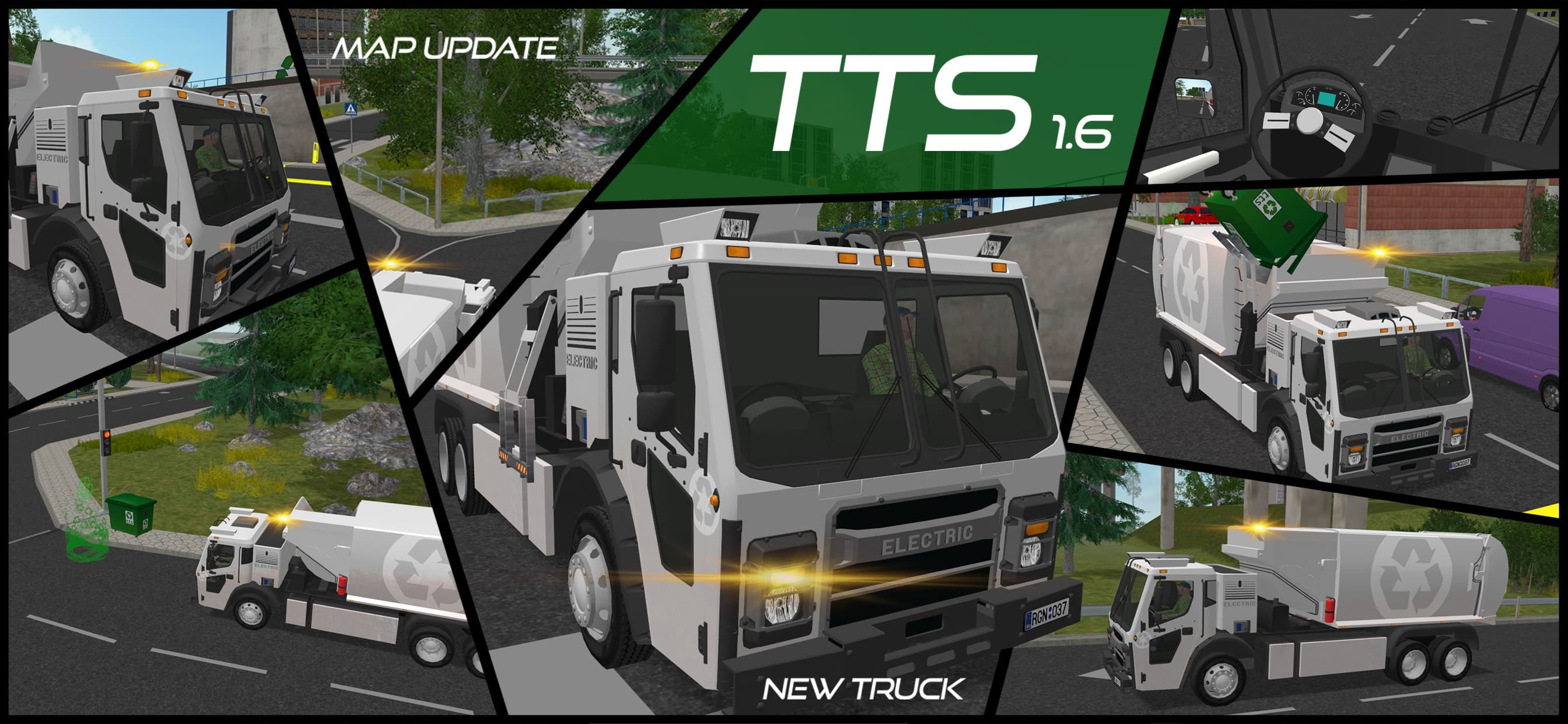 Trash Truck Simulator screenshot 1 - screenshot