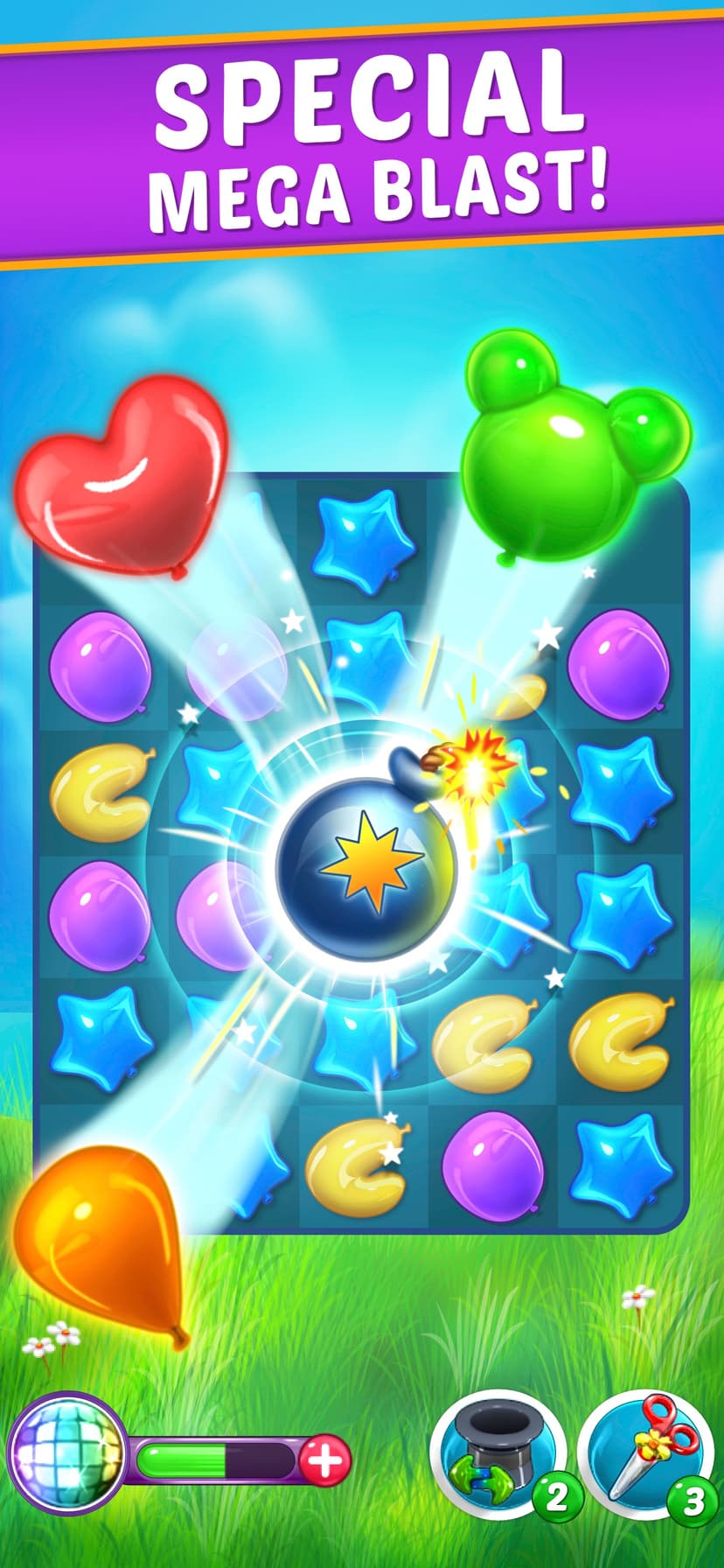 Balloon Paradise: Match 3 Game screenshot 2 - screenshot