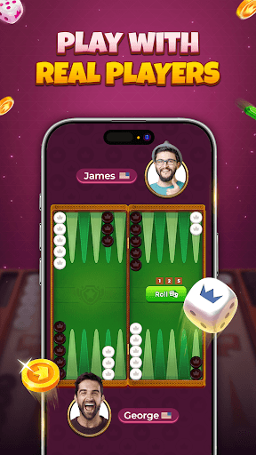 Backgammon Friends Online screenshot 2 - screenshot