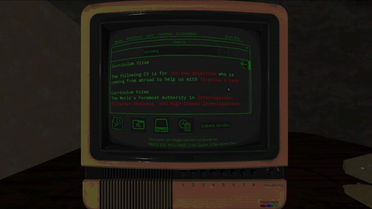 Null - screenshot