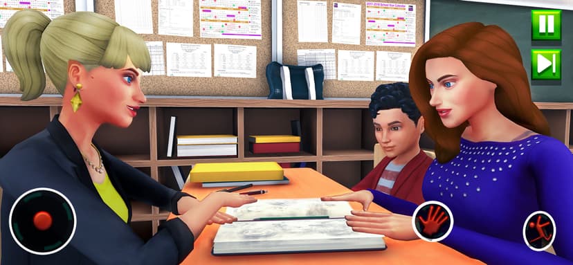 High School Teacher Study Room screenshot 3 - screenshot