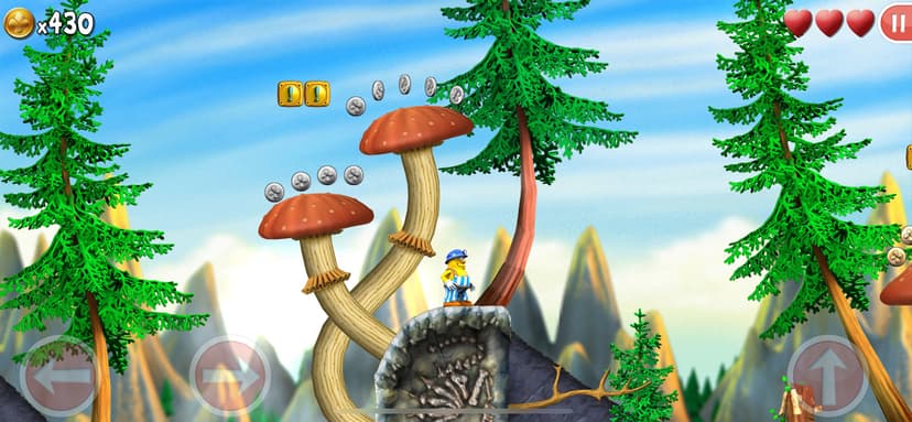 Incredible Jack: Jump and Run screenshot 1 - screenshot