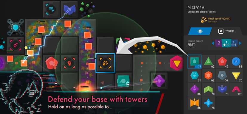 Infinitode 2 screenshot 1 - screenshot