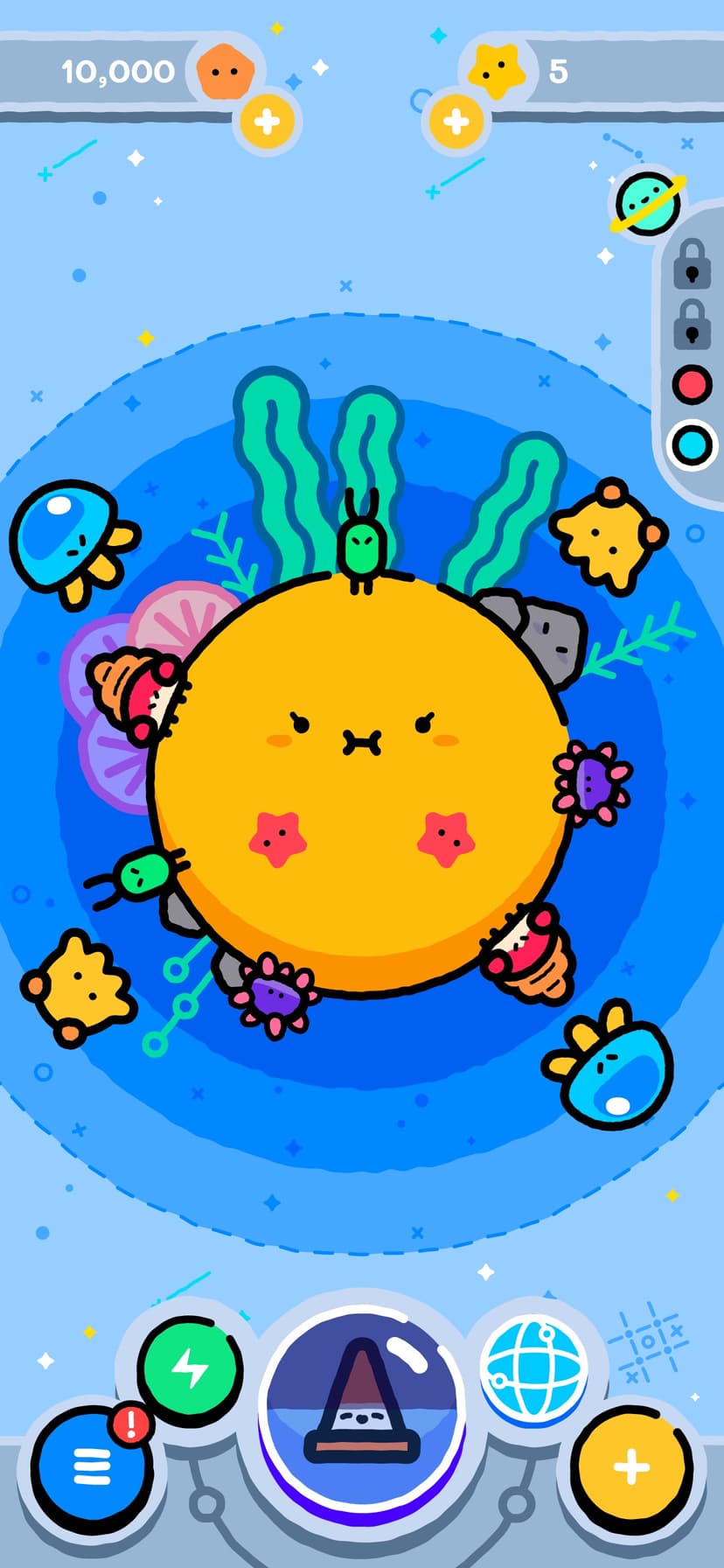 Idle Pocket Planet screenshot 4 - screenshot