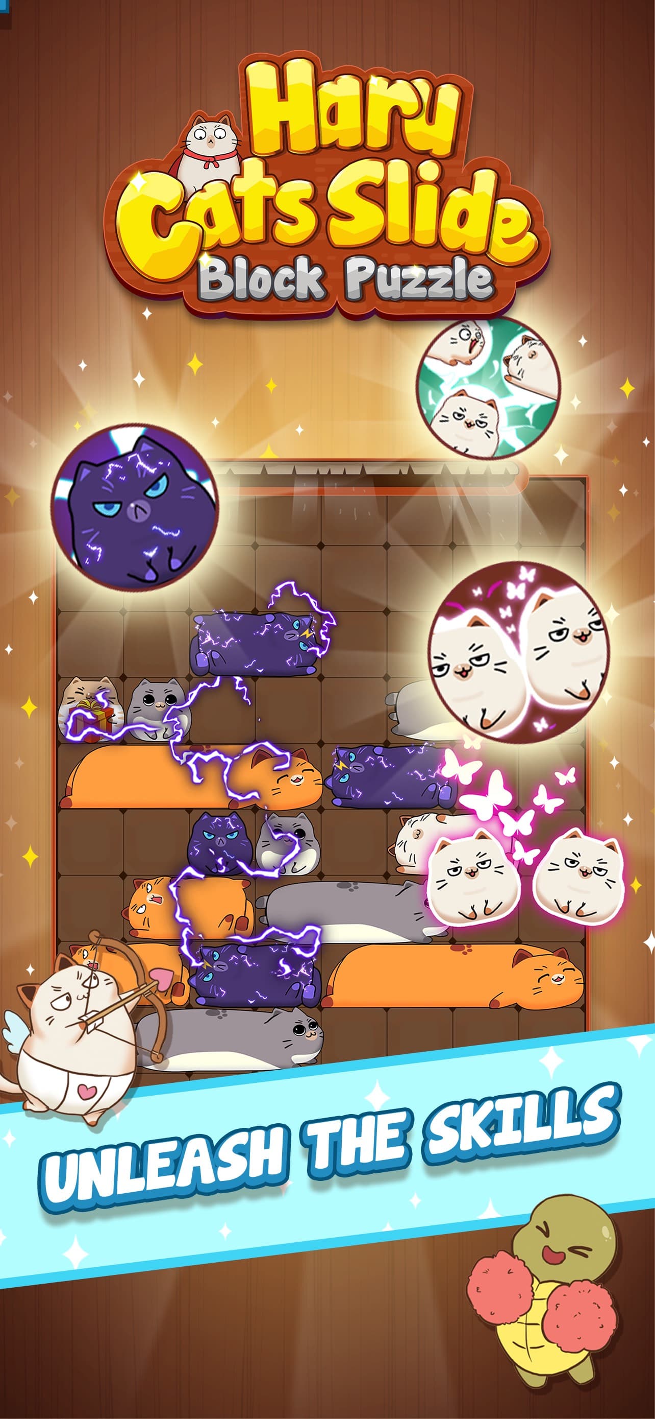 Haru Cats® Cute Sliding Puzzle screenshot 3 - screenshot