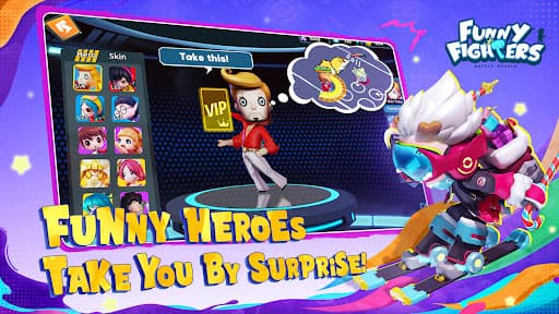 Funny Fighters: Battle Royale screenshot 2 - screenshot