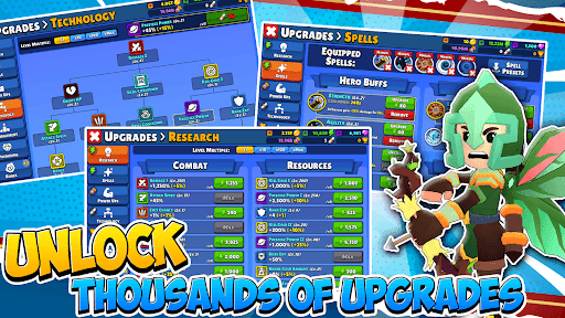 Idle Hero TD Tower Defense RPG screenshot 3 - screenshot