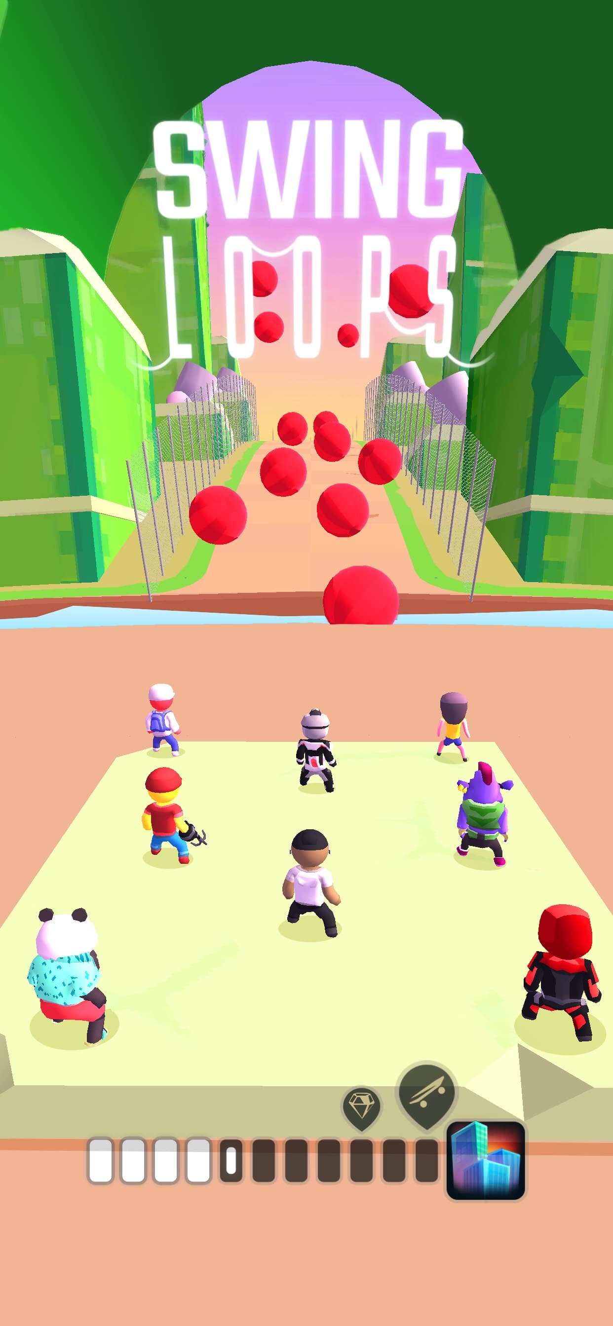 Swing Loops - Grapple Parkour screenshot 5 - screenshot