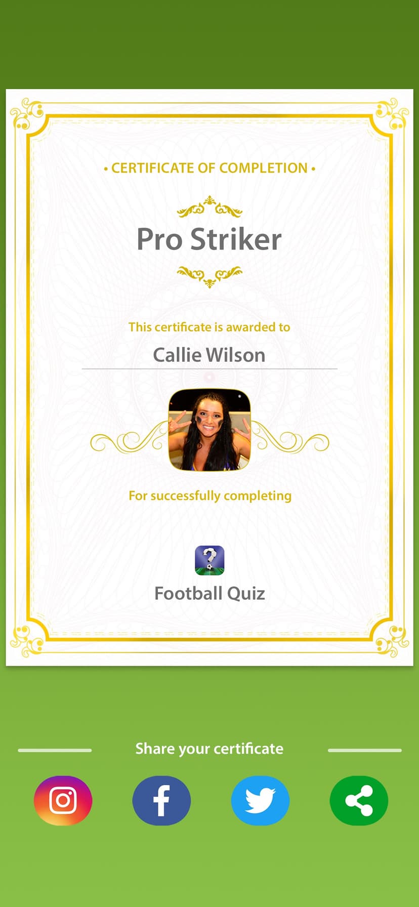 Soccer Questions Quiz screenshot 3 - screenshot