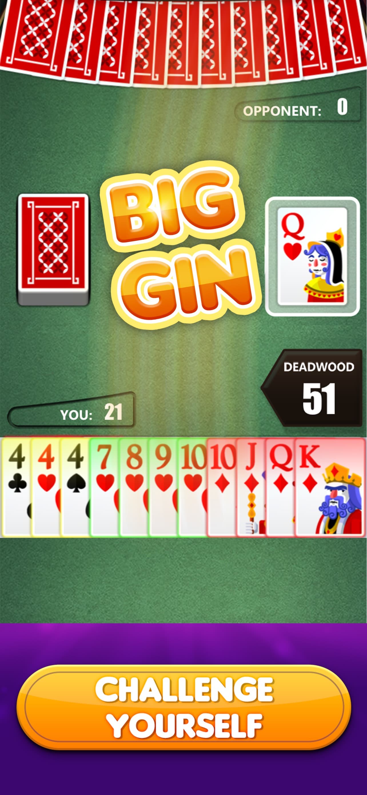 Gin Rummy * The Best Card Game screenshot 1 - screenshot