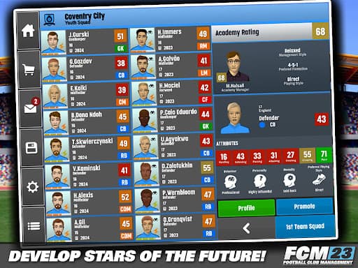 FCM23 Soccer Club Management screenshot 12 - screenshot