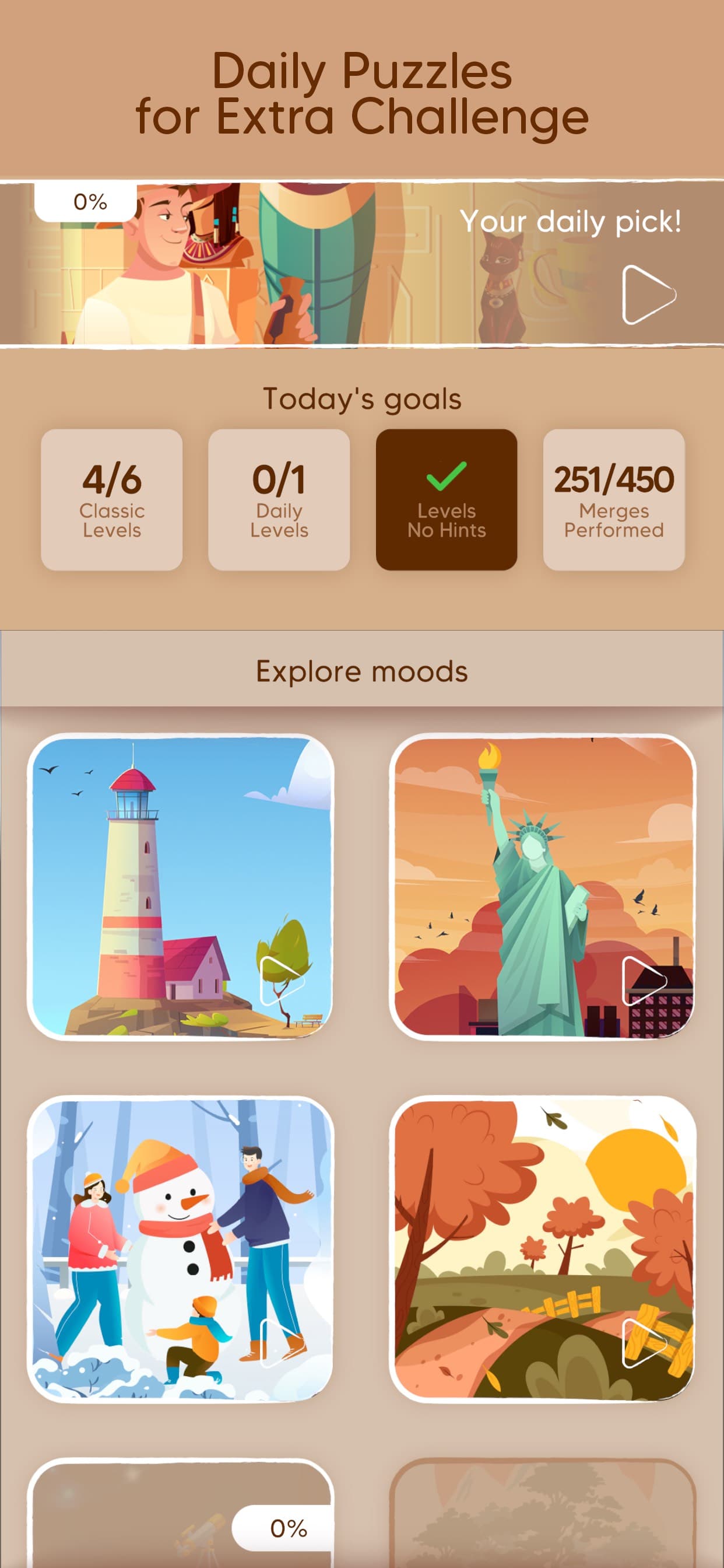 Merge Art Puzzle screenshot 5 - screenshot