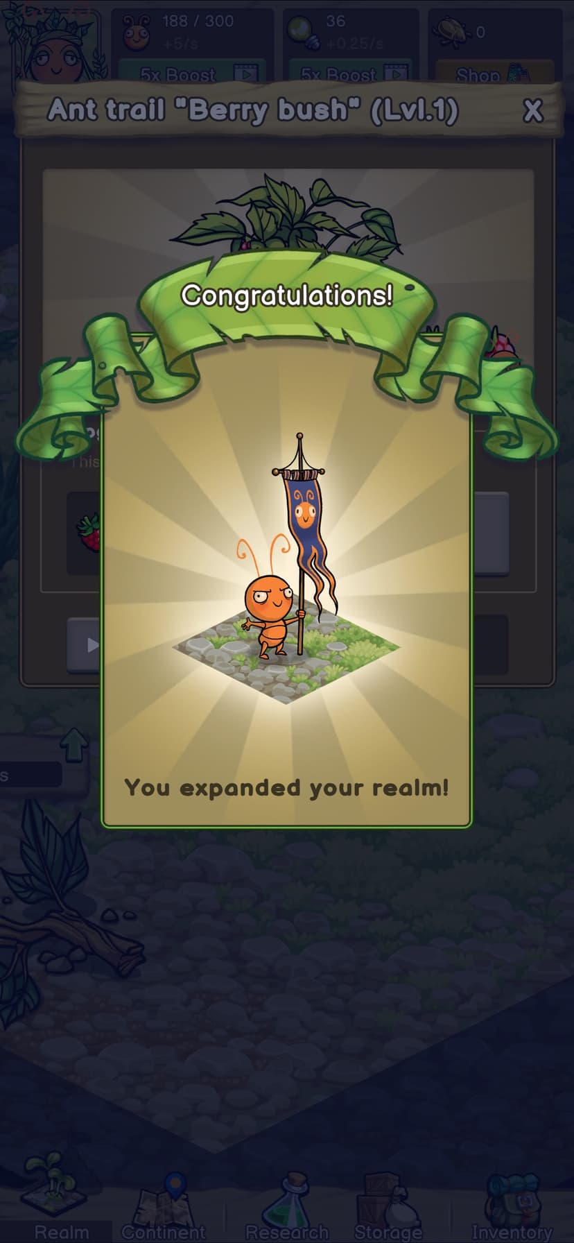 Idle Ant Colony - Sim Game screenshot 1 - screenshot
