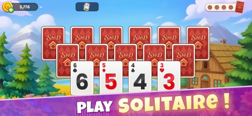 Solitaire Home Design-Fun Game screenshot 1 - screenshot