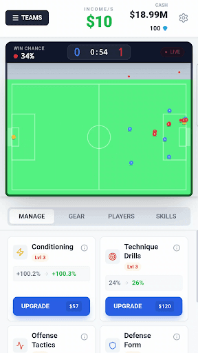 Sport Star - Team Manager Idle screenshot 4 - screenshot