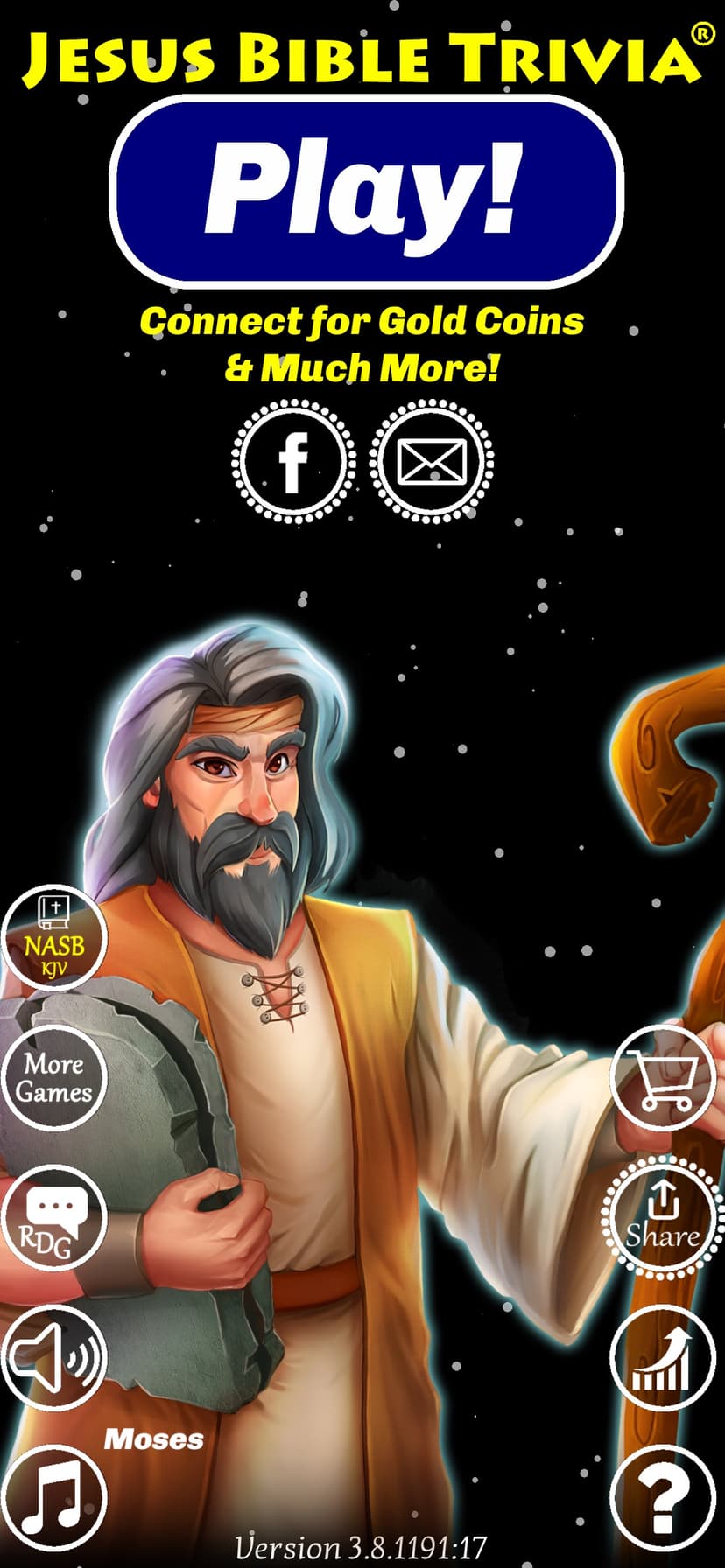 Jesus Bible Trivia Games Quiz screenshot 1 - screenshot