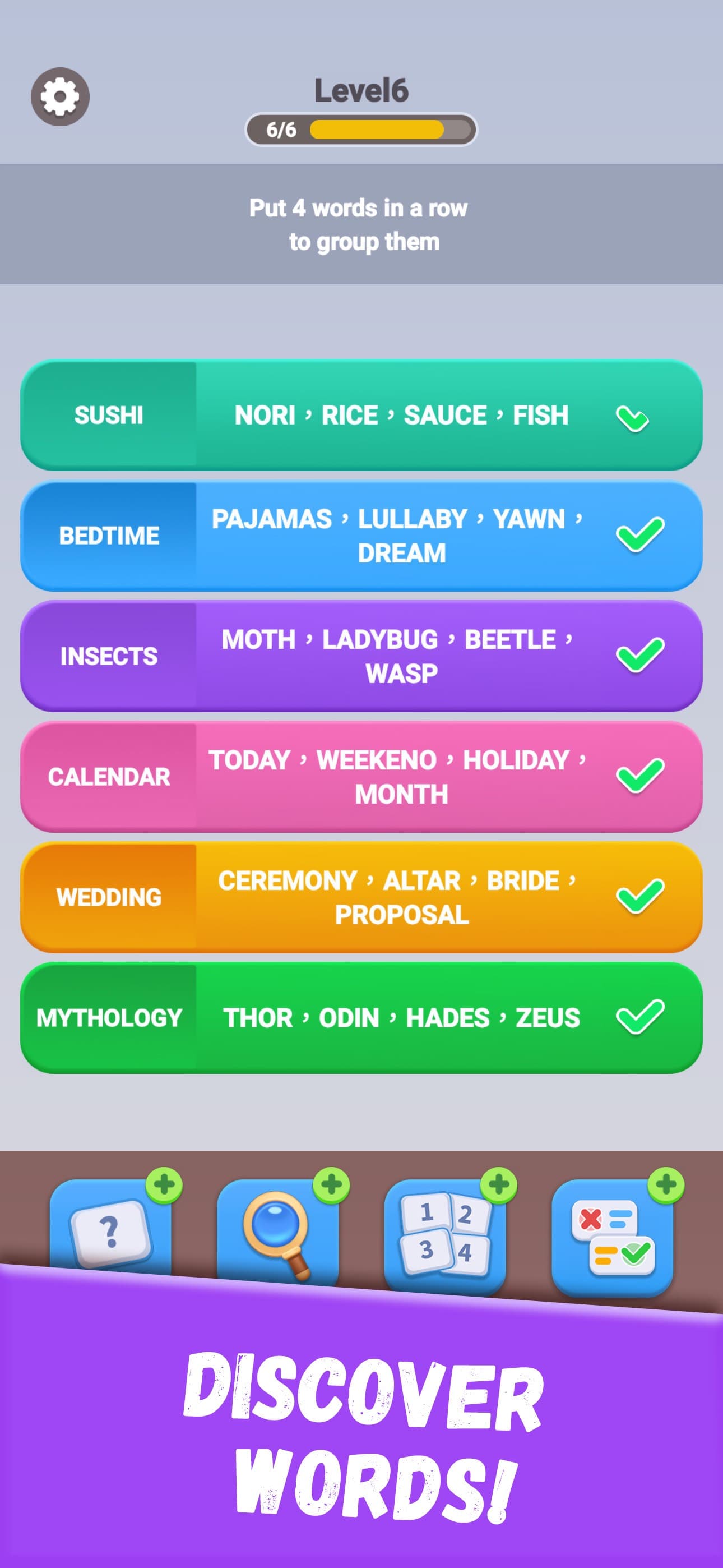 Word Saga - Connections Games screenshot 1 - screenshot