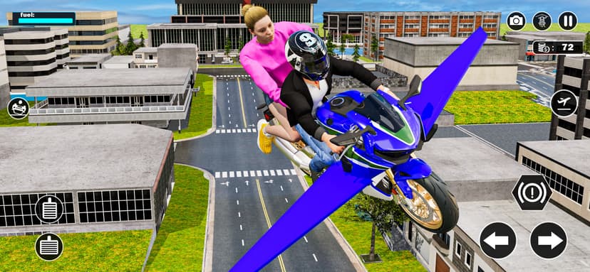 Flying Motorbike: Bike Games screenshot 5 - screenshot