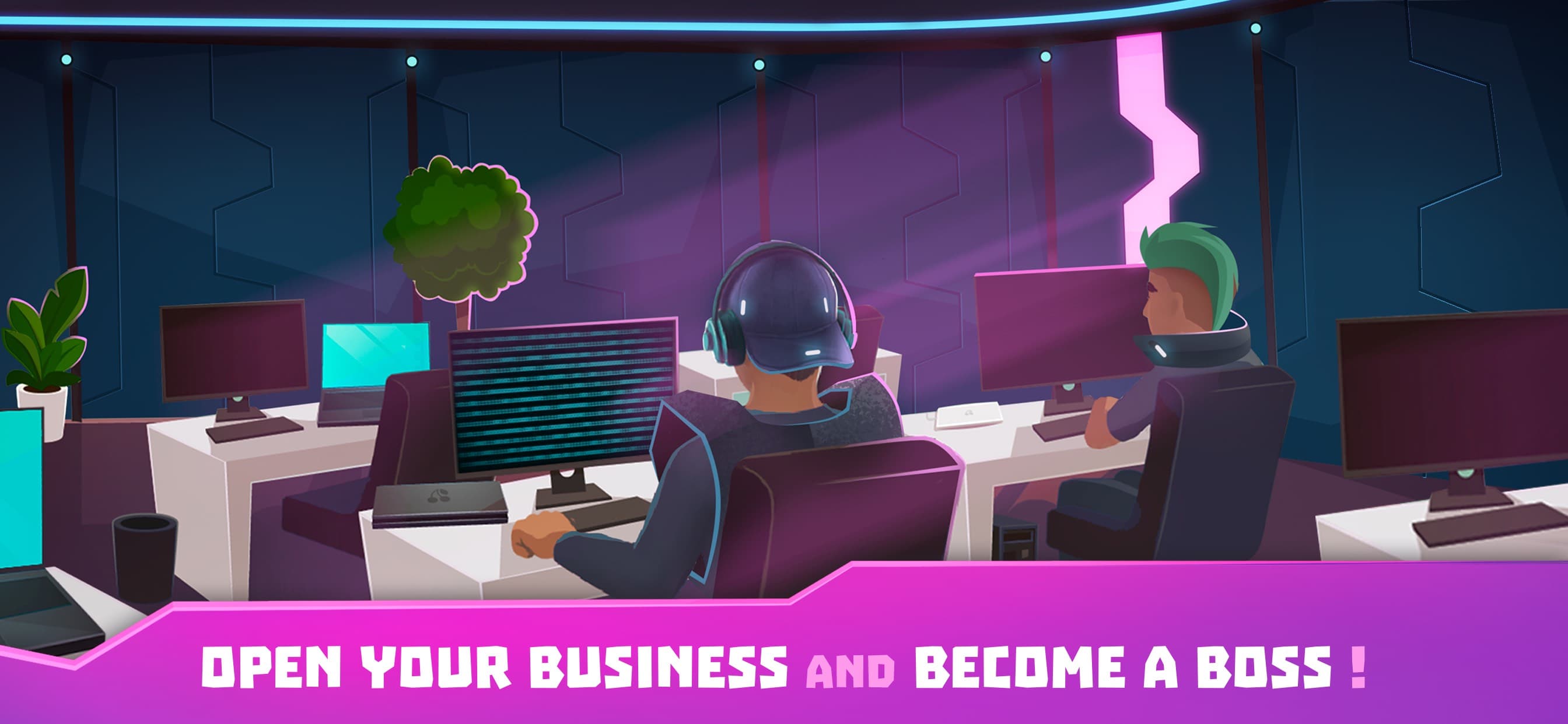 Hacker or Dev Tycoon? Clicker screenshot 3 - screenshot