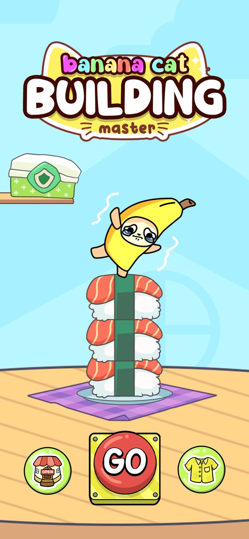 Banana Cat Building Master screenshot 1 - screenshot