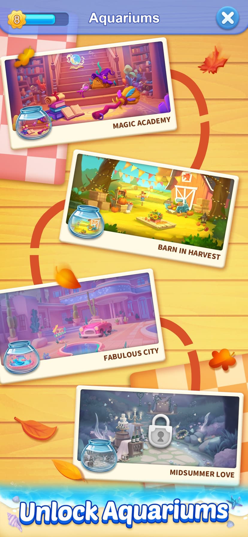Solitaire 3D Fish screenshot 3 - screenshot