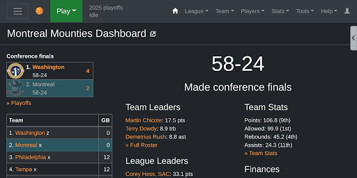 Basketball GM screenshot 2 - screenshot