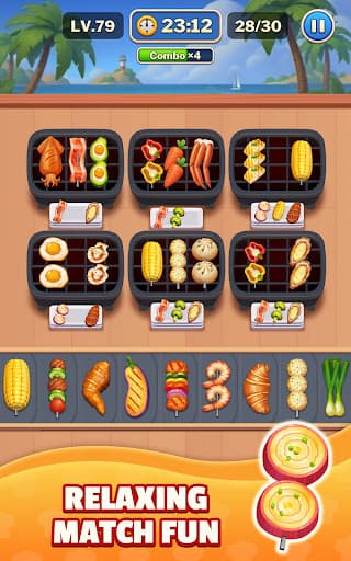 Grill Match - Food Sort Puzzle screenshot 21 - screenshot