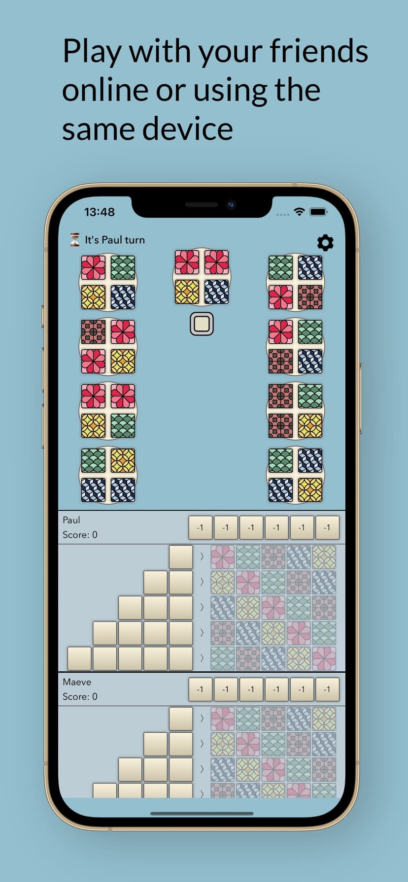 Tiles Mosaic Board Game screenshot 4 - screenshot
