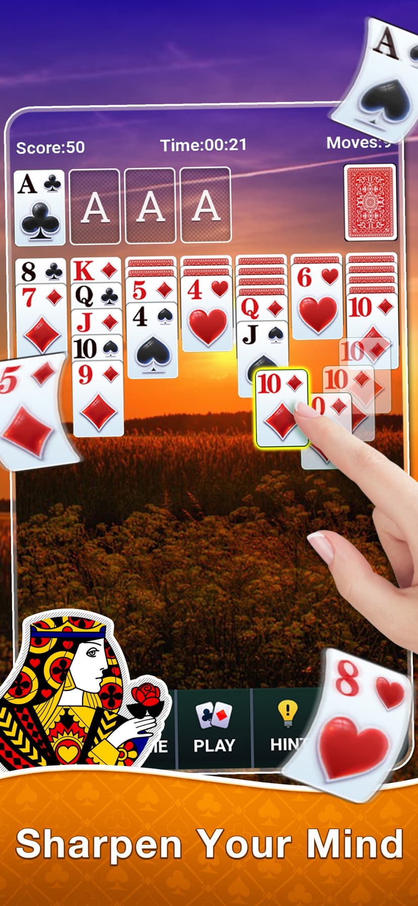 Solitaire-Brain Training screenshot 2 - screenshot