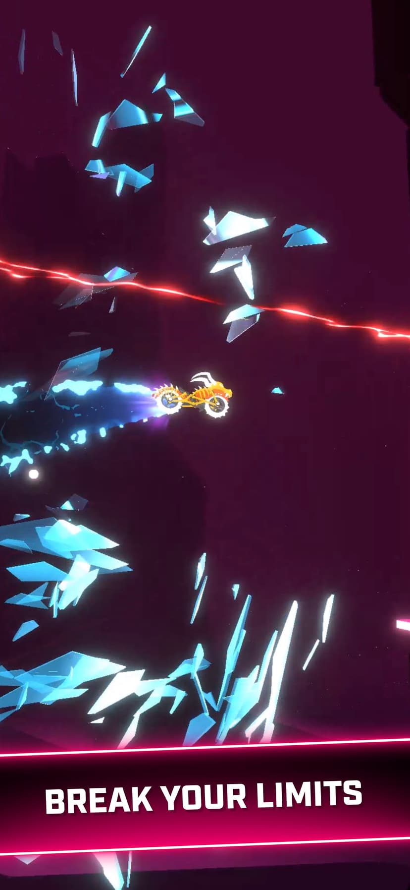 Rider Worlds - Neon Bike Races screenshot 1 - screenshot