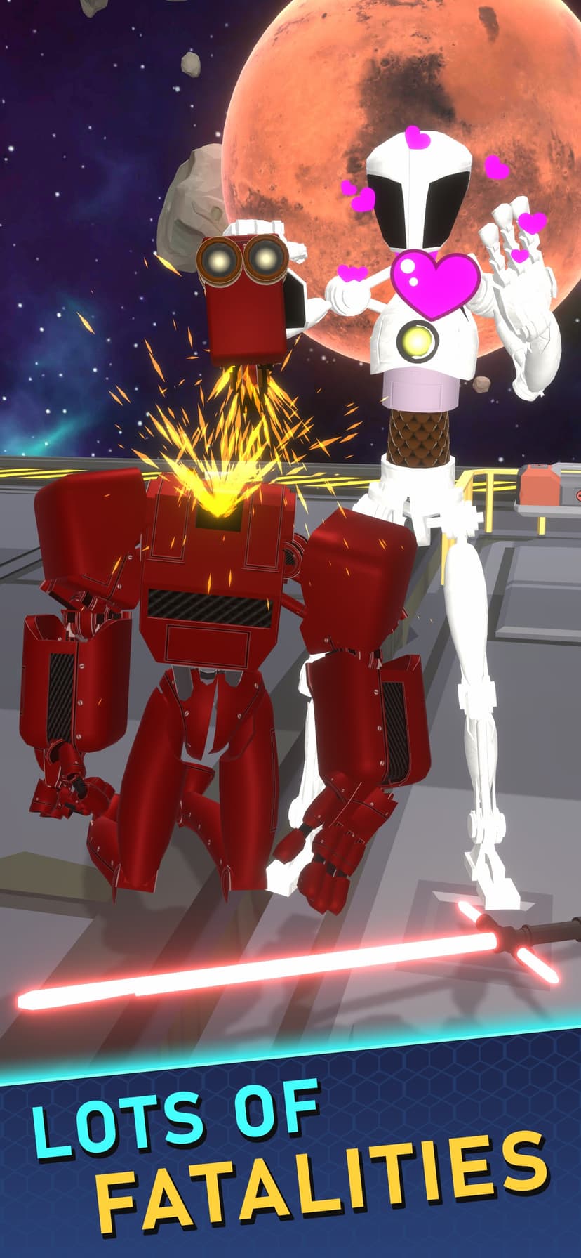 Robot Fighting: Draw Battle screenshot 3 - screenshot