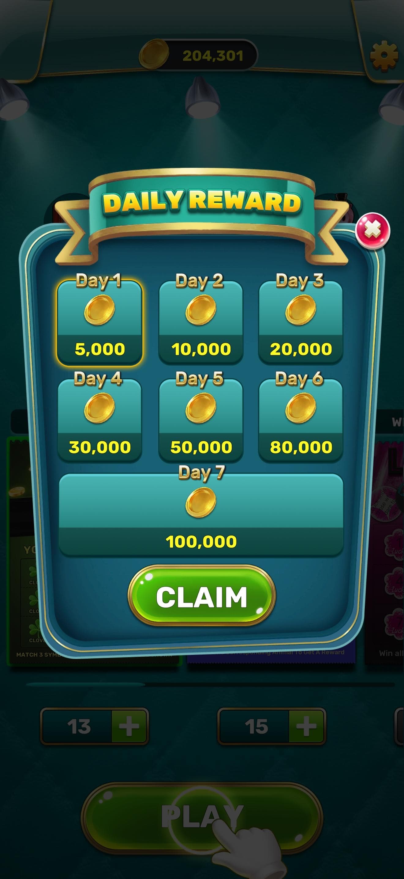 Scratchy Luck screenshot 1 - screenshot