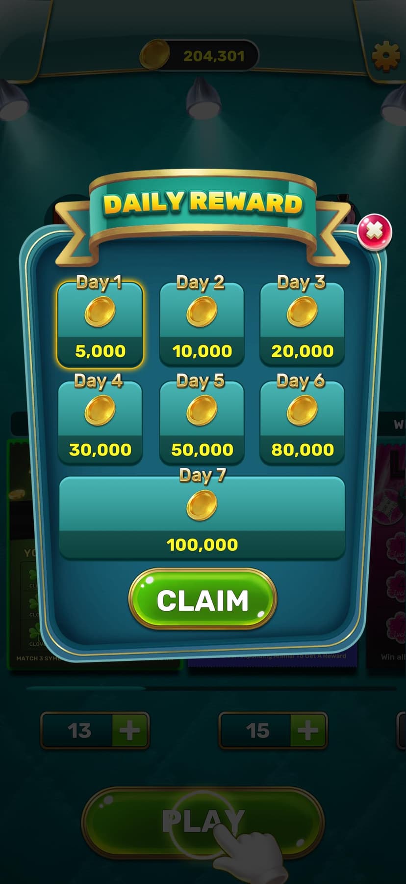 Scratchy Luck screenshot 1 - screenshot