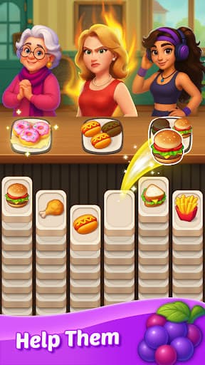 Food Sort: Puzzle Game screenshot 9 - screenshot