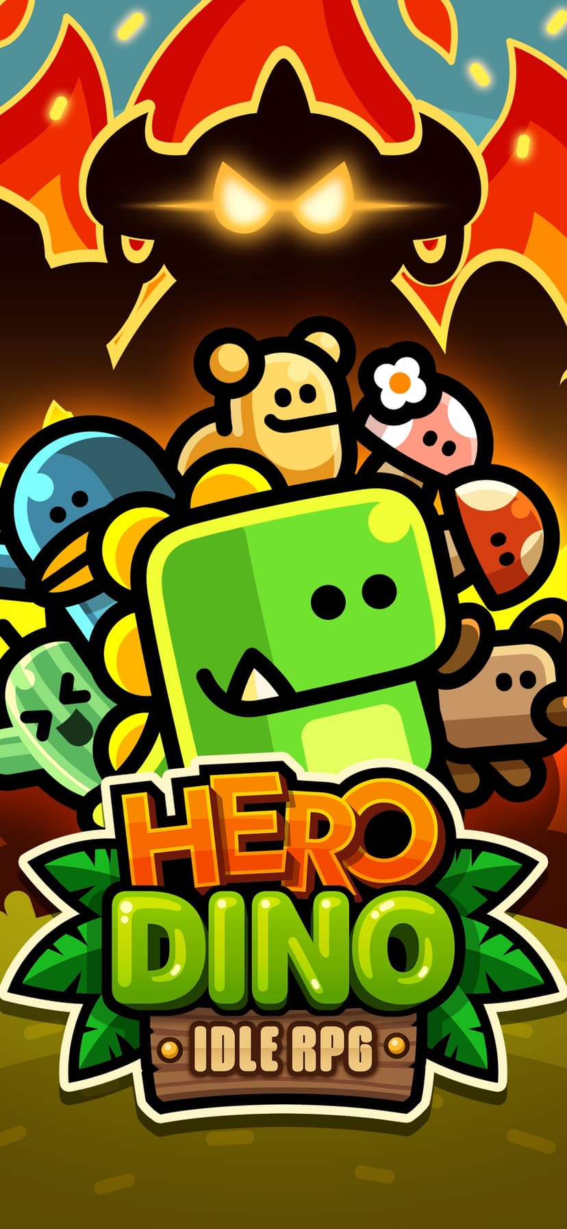 Hero Dino®: Idle RPG screenshot 1 - screenshot