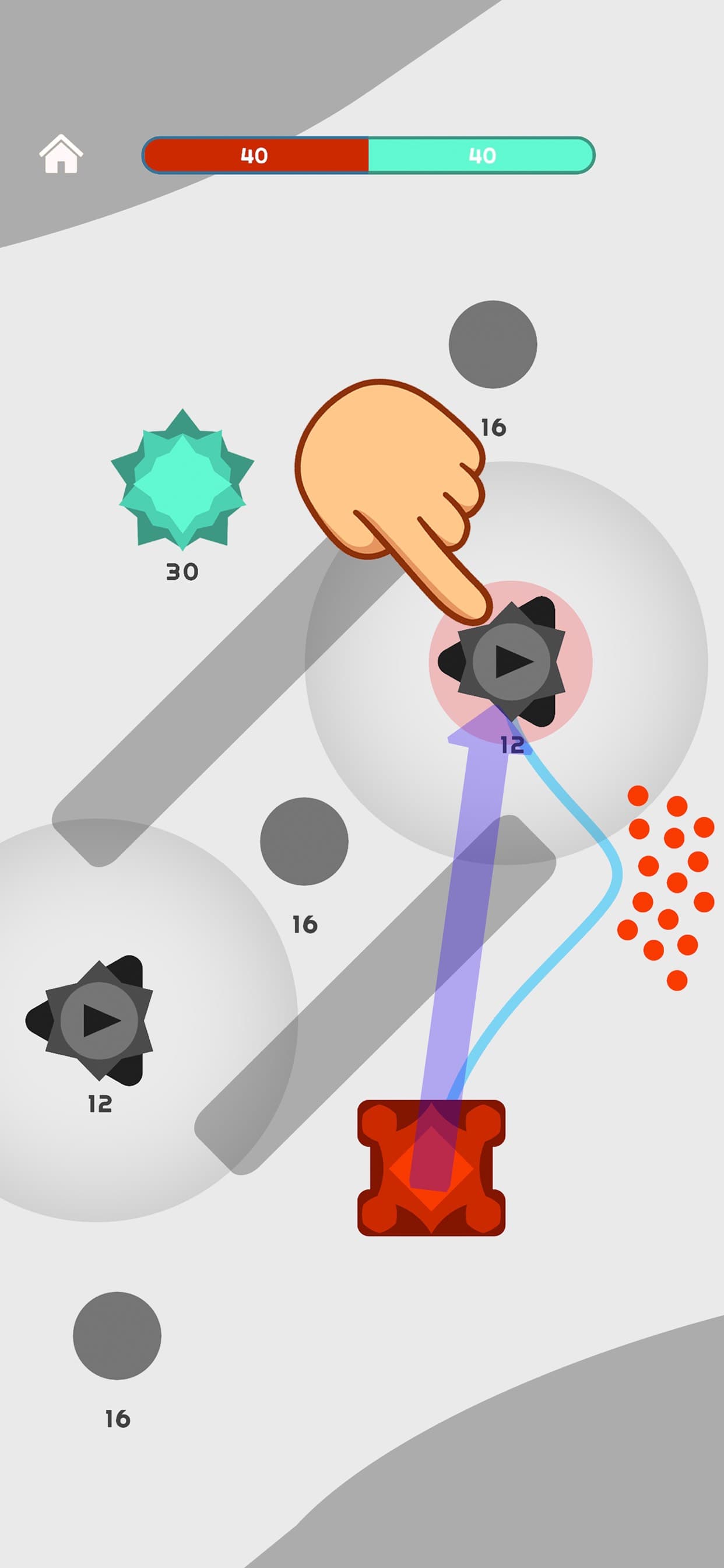 Clash of Dots - 1v1 RTS screenshot 1 - screenshot