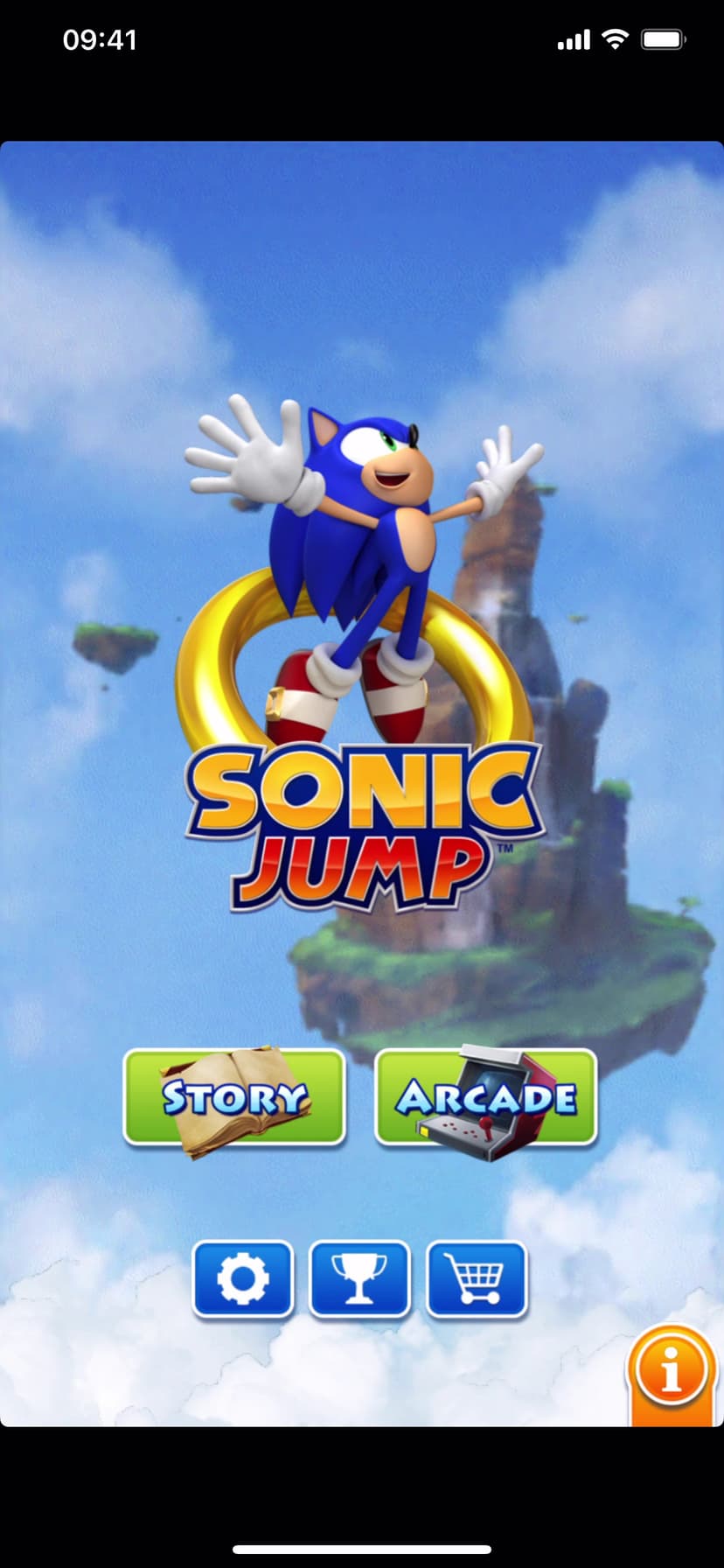 Sonic Jump™ screenshot 1 - screenshot