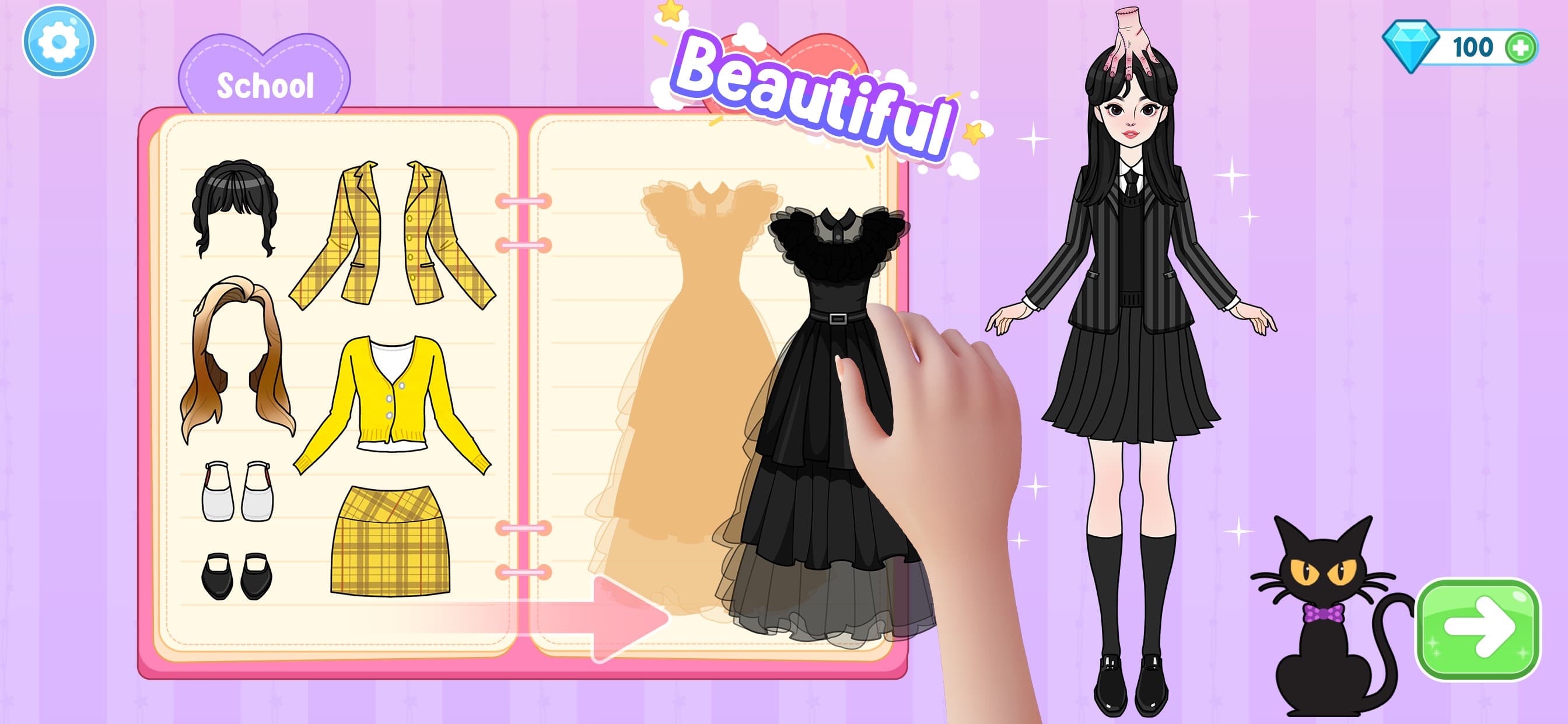 Paper Doll Makeover & Dress Up screenshot 5 - screenshot