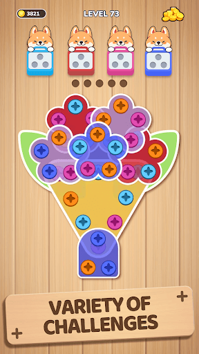 Woodle Screw™ Pin Nuts & Bolts screenshot 5 - screenshot